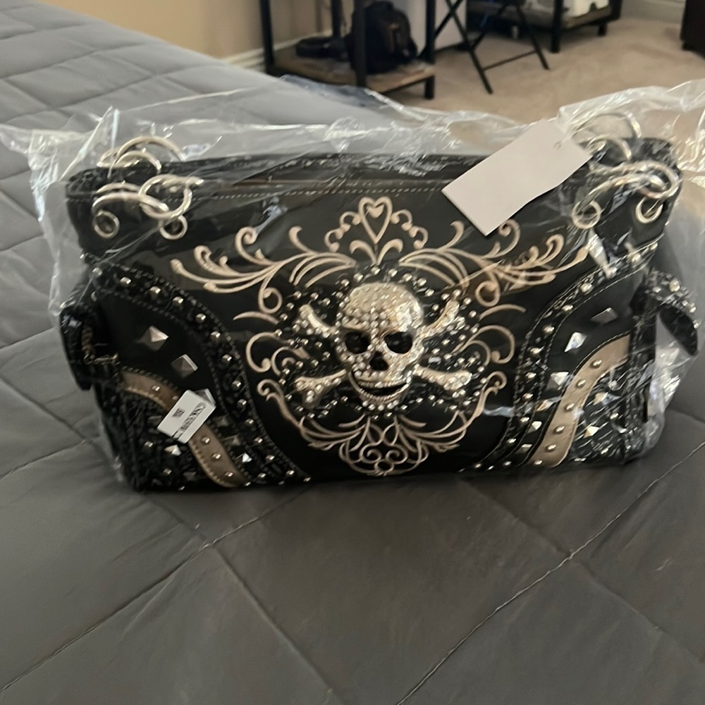 Brand New With Tags Skull Purse